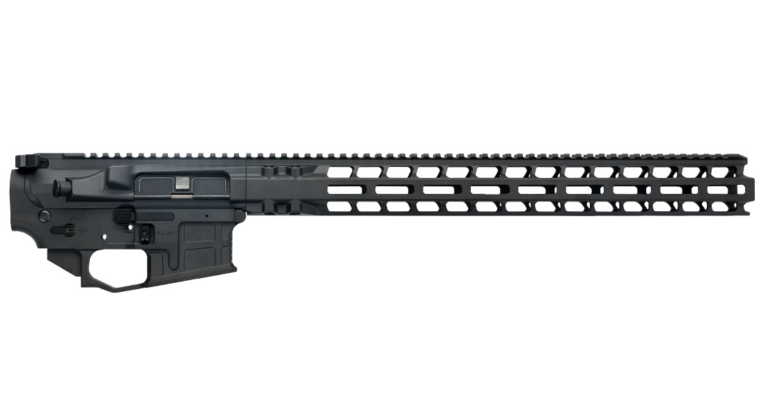 Radian Weapons AR-15 builder kit with black billet receivers and 17-inch M-LOK handguard
