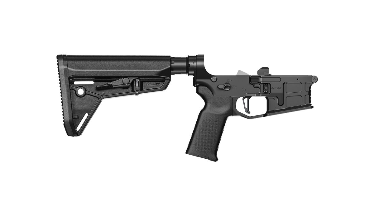 Radian Weapons Model 1 A-DAC 15 complete AR-15 lower receiver in black