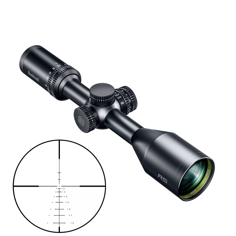 Bushnell R5 6-18x50mm rifle scope with illuminated DOA LRH800 reticle
