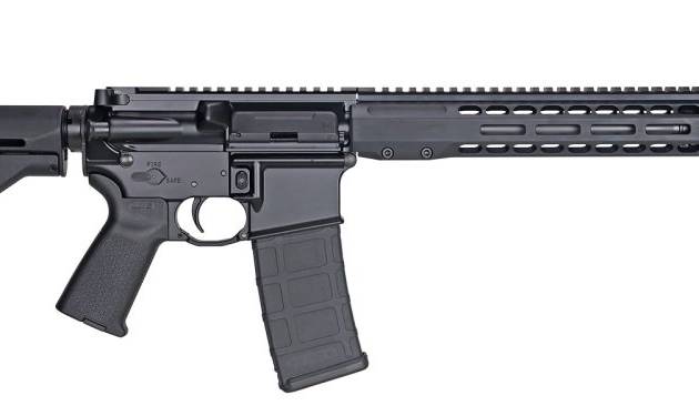 Barrett REC7 DI 5.56 NATO rifle with 16-inch barrel, 30-round capacity, and black finish