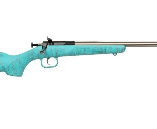 KEYSTONE SPORTING ARMS CRICKETT 22LR SS BLUE/GOLD WEB