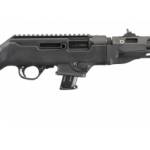 Ruger PC Carbine 9mm Luger rifle with black synthetic stock and M-LOK handguard