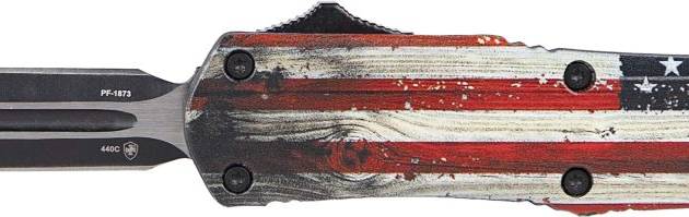 TPL SMALL WOOD US FLAG DAGGER