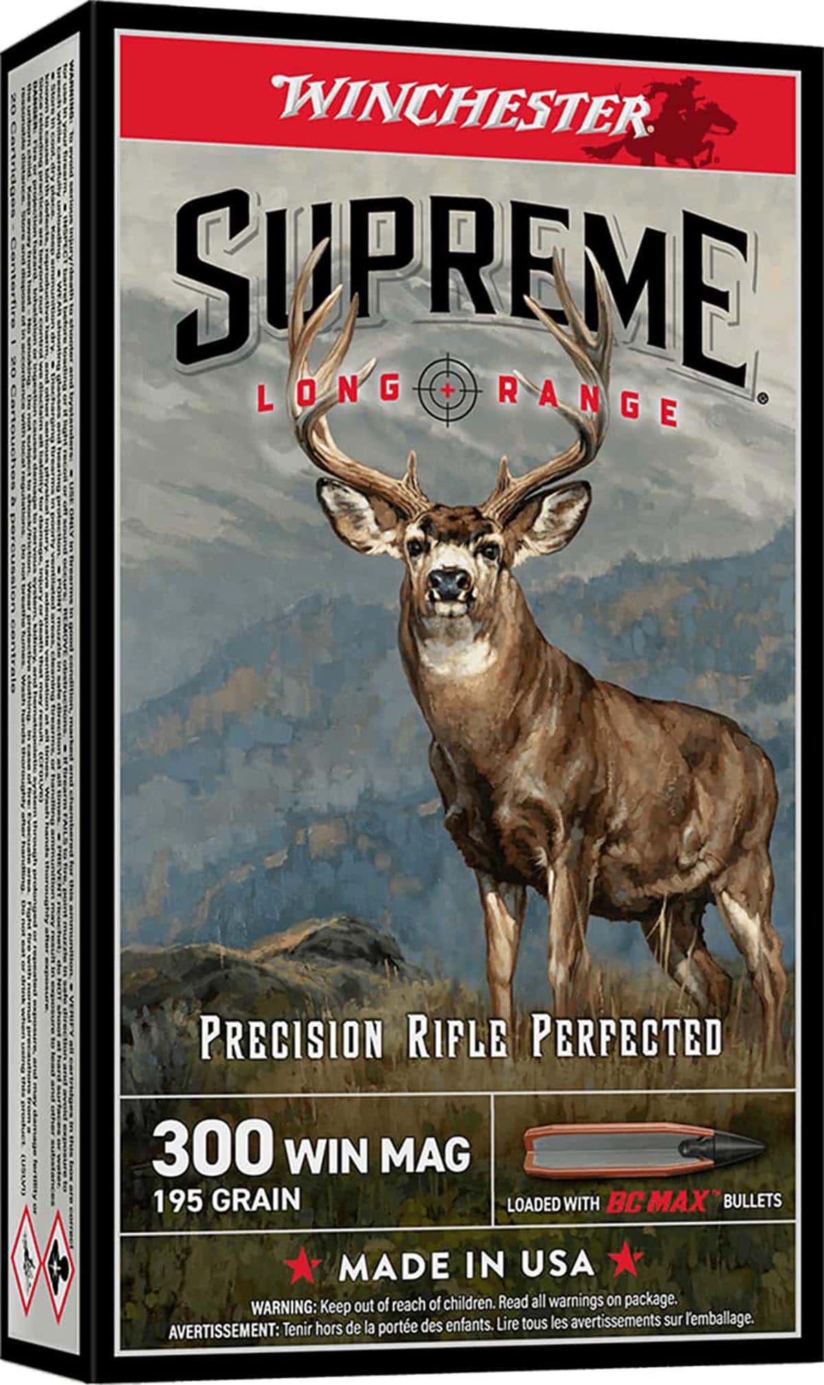 WIN 300 195GR SUPREME LR 20RD
