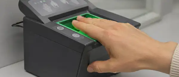 Digital fingerprint scan and EFT electronic print scans in Midlothian and Chesterfield, VA