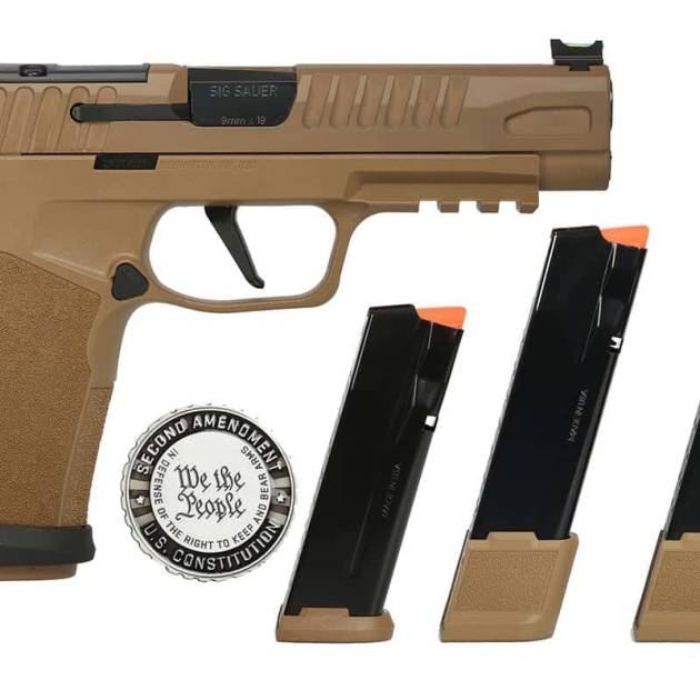 Sig Sauer P365 2A Fuse 9mm handgun with 4.3-inch barrel