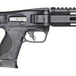 Smith & Wesson M&P FPC 9mm folding carbine with threaded barrel and M-LOK handguard