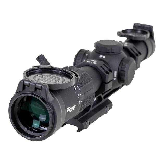 Sig Sauer TANGO-MSR 1-6x24mm 30mm scope with illuminated reticle and mount