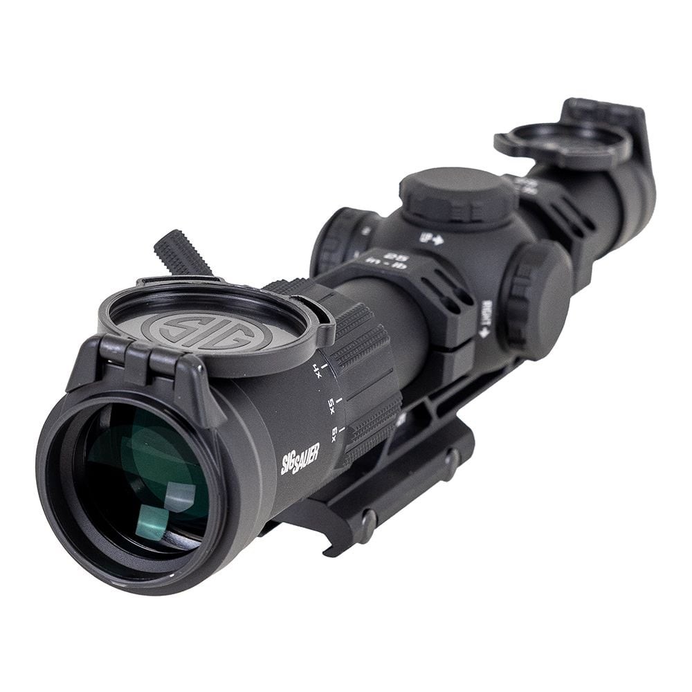 Sig Sauer TANGO-MSR 1-6x24mm 30mm scope with illuminated reticle and mount