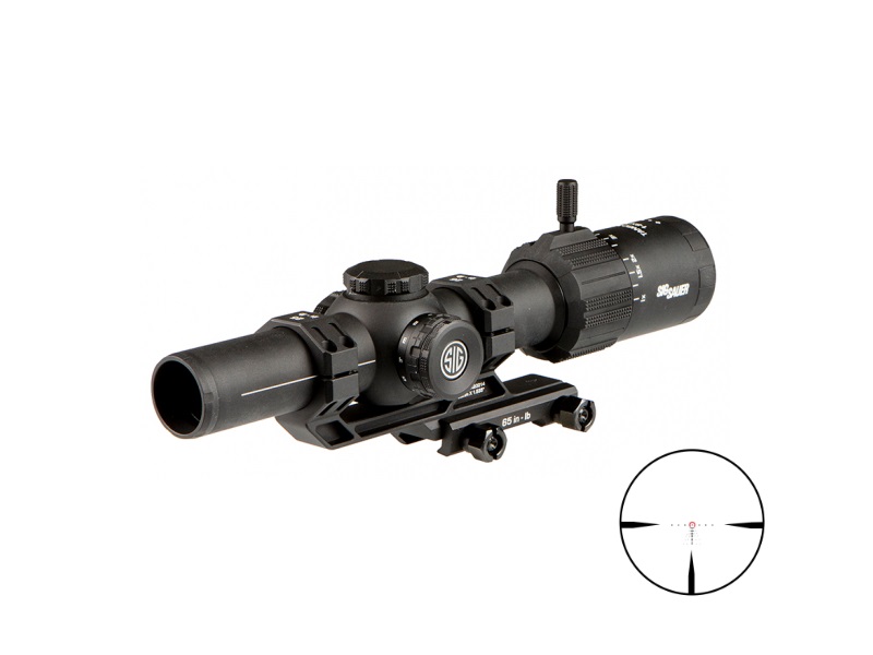 Sig Sauer Tango MSR 1-8x24mm illuminated BDC8 riflescope with ALPHA-MSR mount