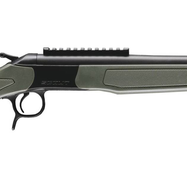 CVA SCOUT SPUR 28GA BL/ODG 22"