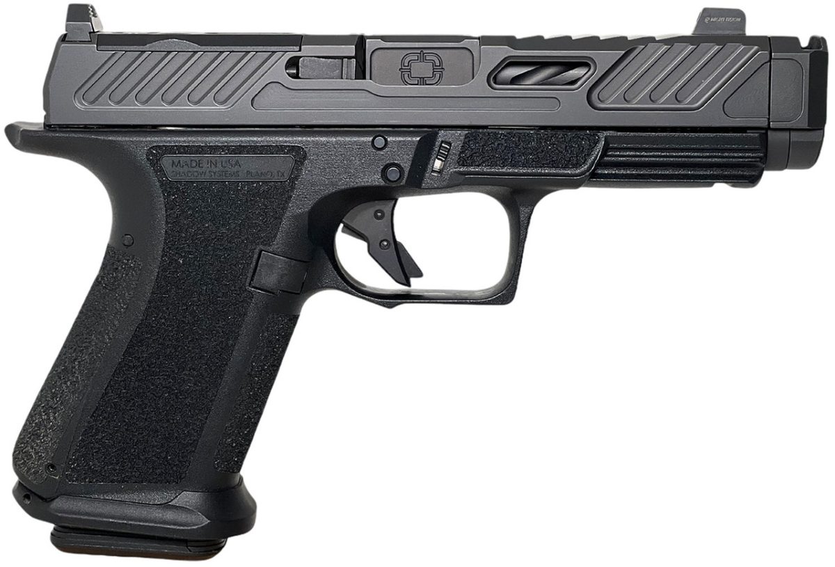 Shadow Systems SS-1212 MR920P Elite Compact 9mm 4.25" 15+1 Black Nitride/Black Match Grade Spiral Fluted Barrel W/ Compensator Optic Ready