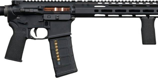 Shadow Systems U526 5.56 NATO rifle with 16-inch barrel and bronze BCG