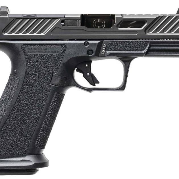 Shadow Systems XR920 Elite 9mm black optic-ready pistol with 4-inch barrel