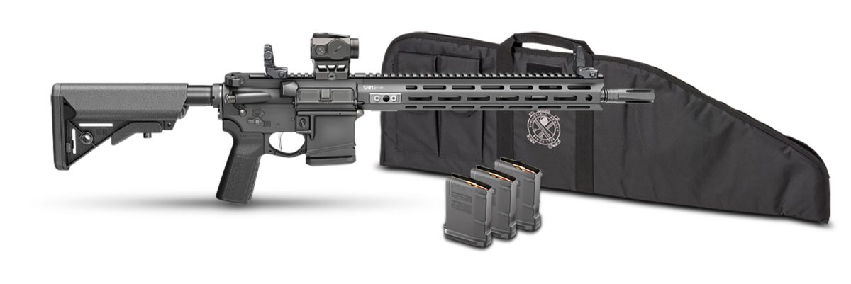 Springfield Armory SAINT Victor 5.56 rifle with 14-inch barrel and black B5 furniture