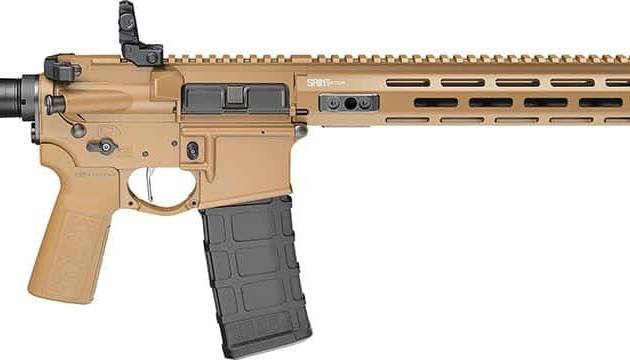 Springfield Armory SAINT Victor V2 B5 5.56 rifle with 16-inch barrel and coyote finish