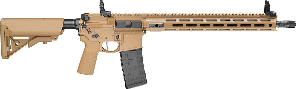 Springfield Armory SAINT Victor V2 B5 5.56 rifle with 16-inch barrel and coyote finish