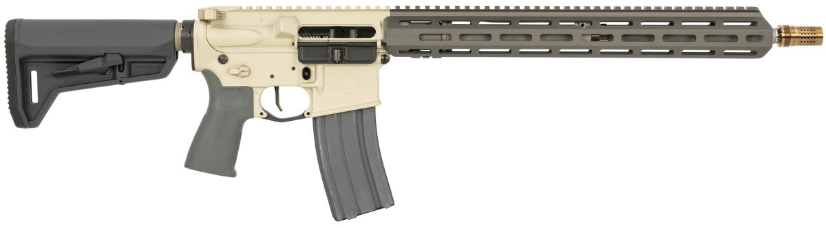 Q LLC Sugar Weasel 5.56 NATO semi-automatic rifle with 16-inch barrel