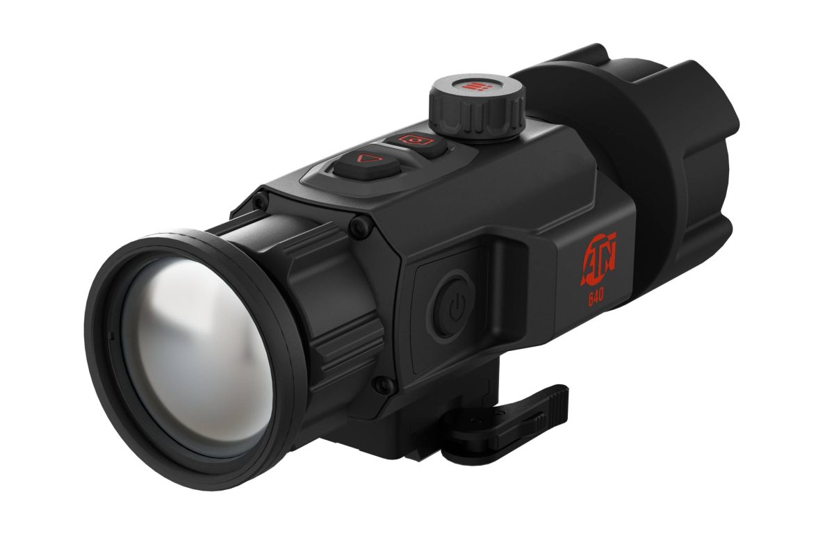 ATN TICO 6 1x 640x512 thermal clip-on with 50mm lens in black