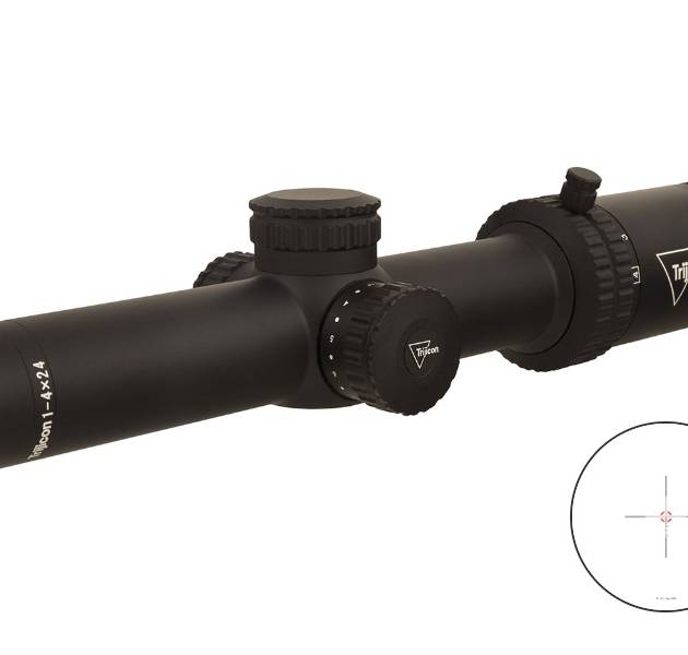 TRIJICON CREDO 1-4X24 BLK 30MM BDC RED