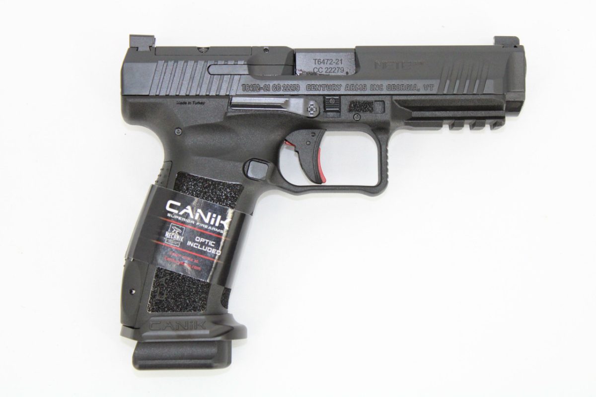 Canik HG7164-N METE SFT 9mm 4.47" 18+1/20+1 Black w/ MECANIK M01 Red Dot