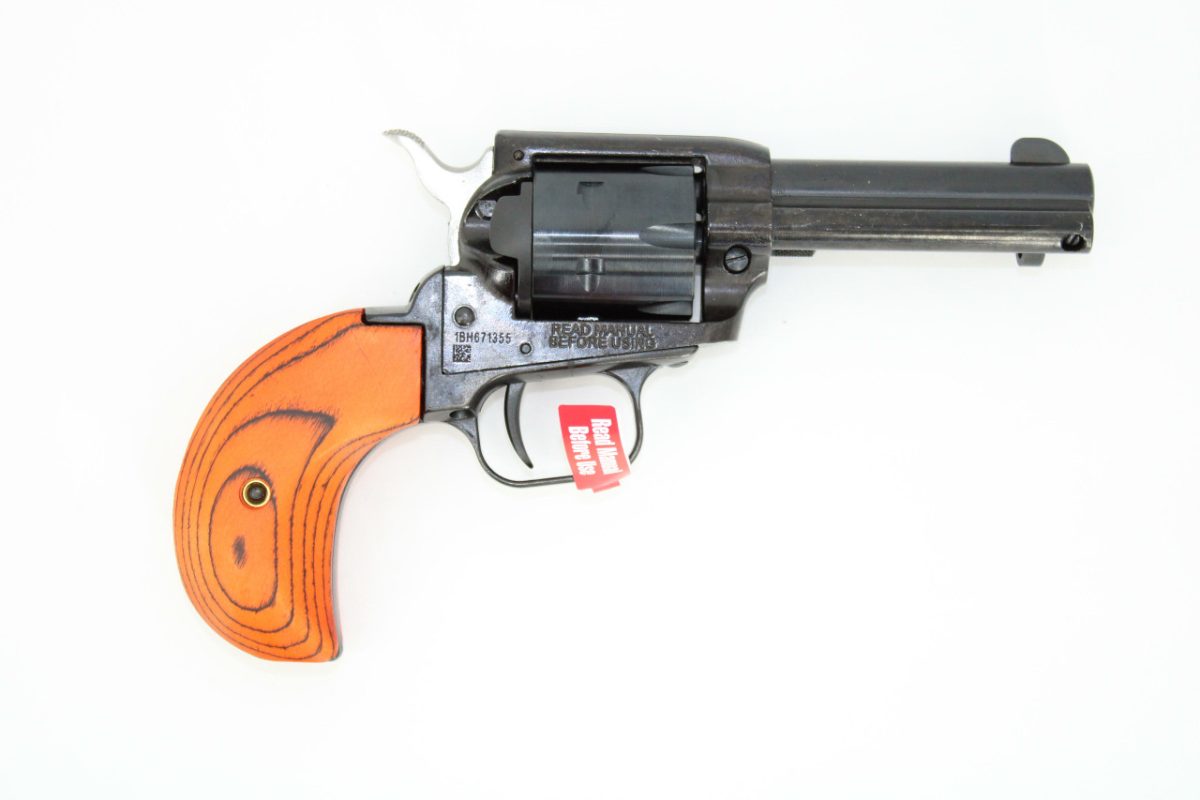 Heritage Manufacturing Rough Rider RR22MB3BH .22LR/.22WMR 3.5" 6 Rounds Bird Head Cocobolo