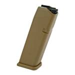 GLK MAG 17 9MM 10RD COYOTE