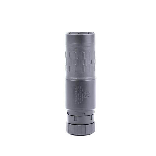 Silencer Co Velos LBP K 5.56 NATO suppressor with black finish