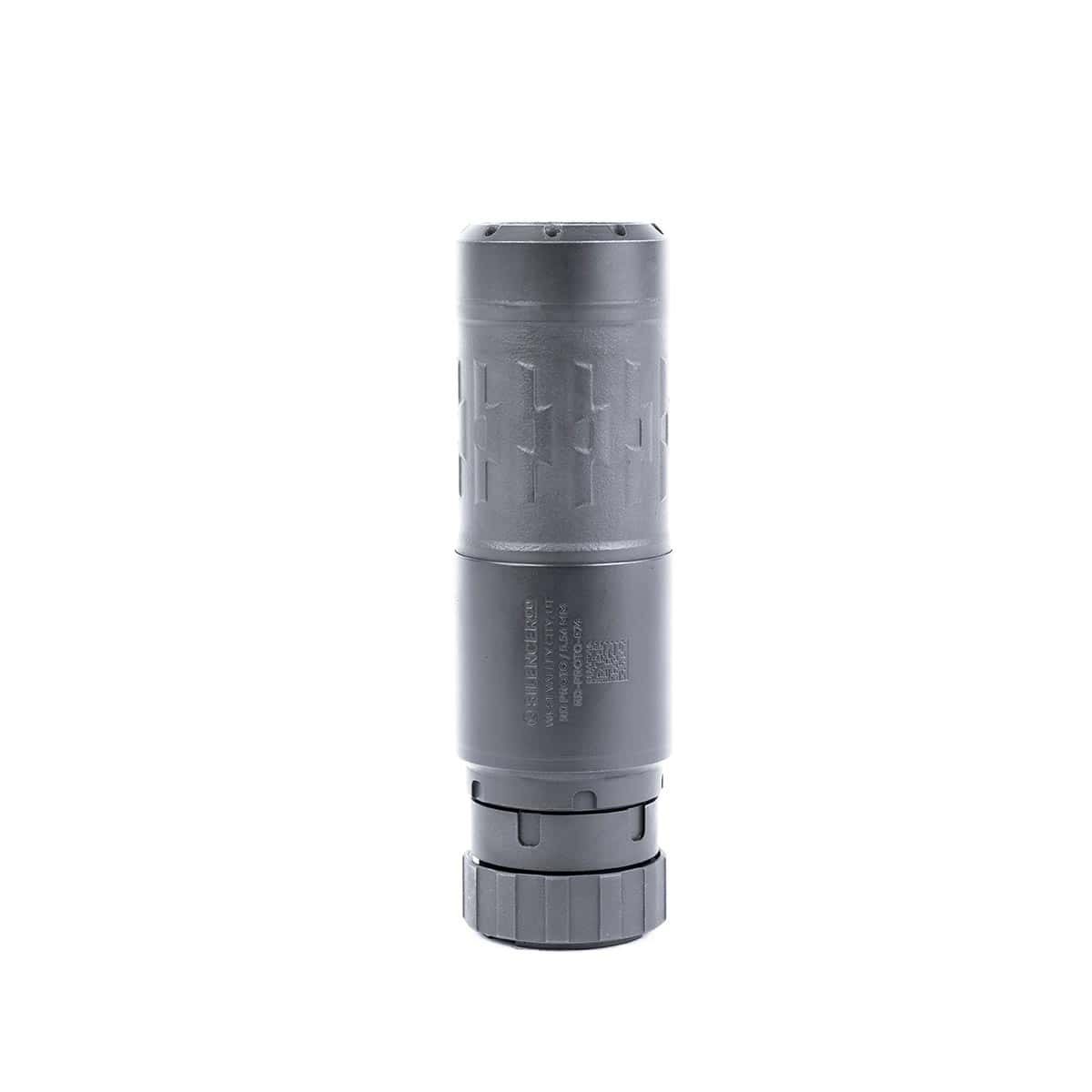 Silencer Co Velos LBP K 5.56 NATO suppressor with black finish