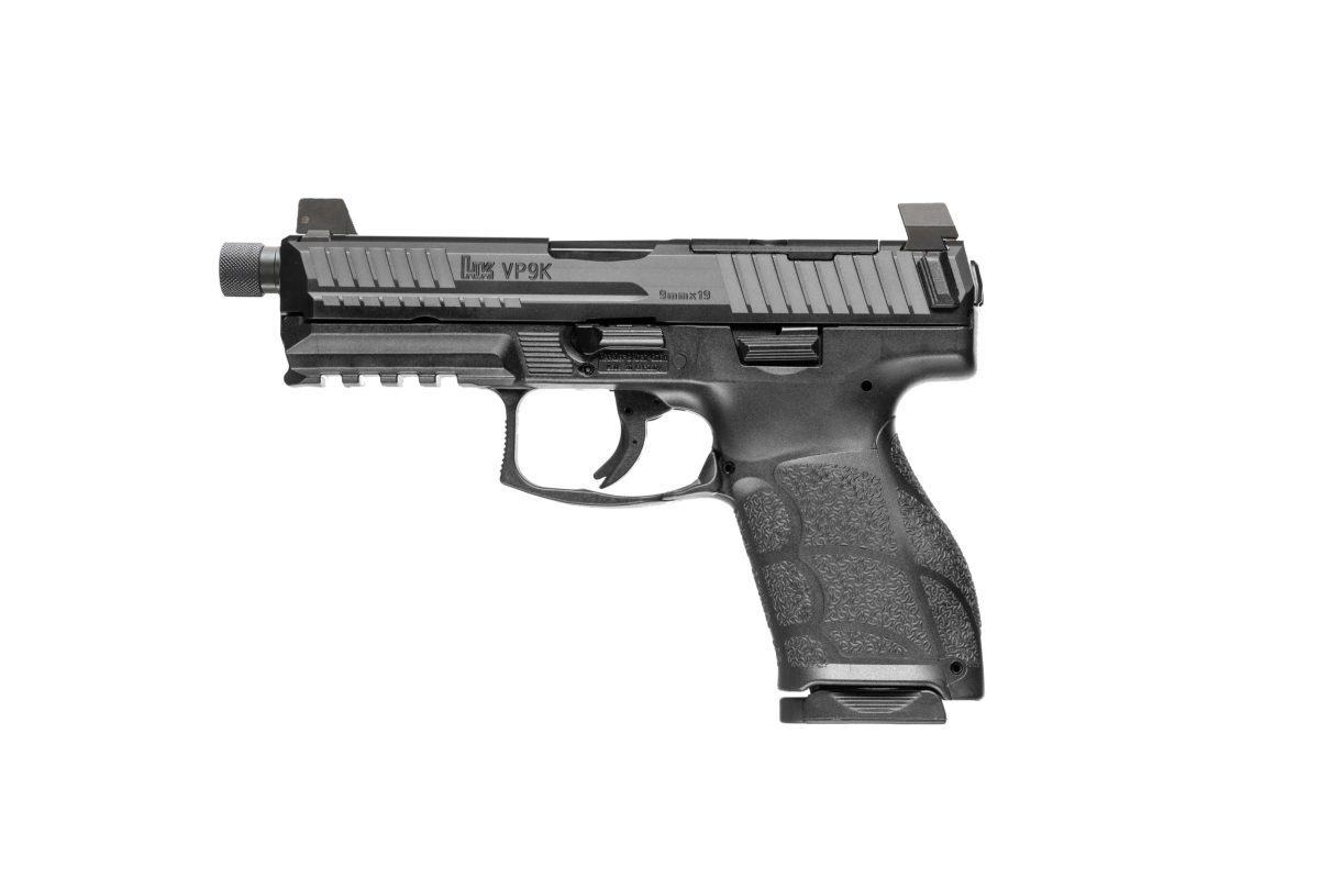 HECKLER AND KOCH (HK USA) VP9A1 K TAC 9MM BLK 10+1 NS OR