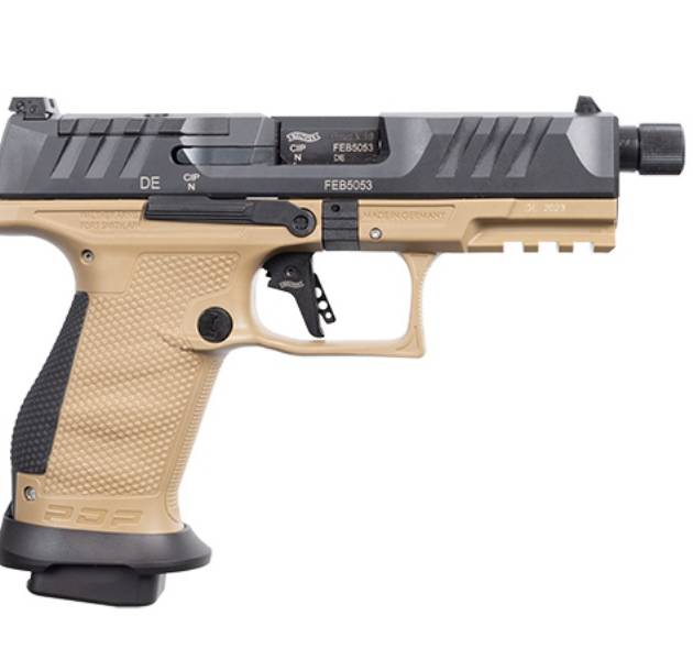WALTHER ARMS PDP PRO SD 9MM CP 4.6" FDE OR
