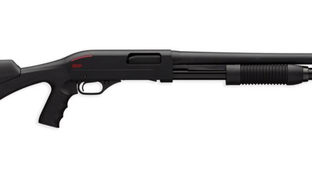 Winchester SXP Shadow Defender 20-gauge black pump-action shotgun with 18-inch barrel