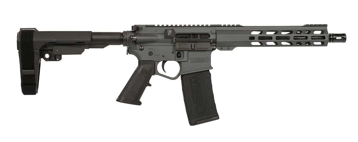 WISE ARMS WA-15B 5.56MM GRY 10.5" SBA3