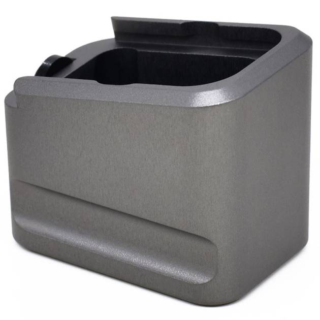 WARNE GLOCK 17/22 MAG EXTENSION GRY