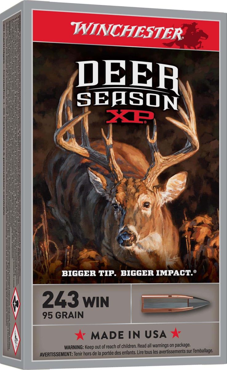 WIN 243 95GR DEER XP 20RD