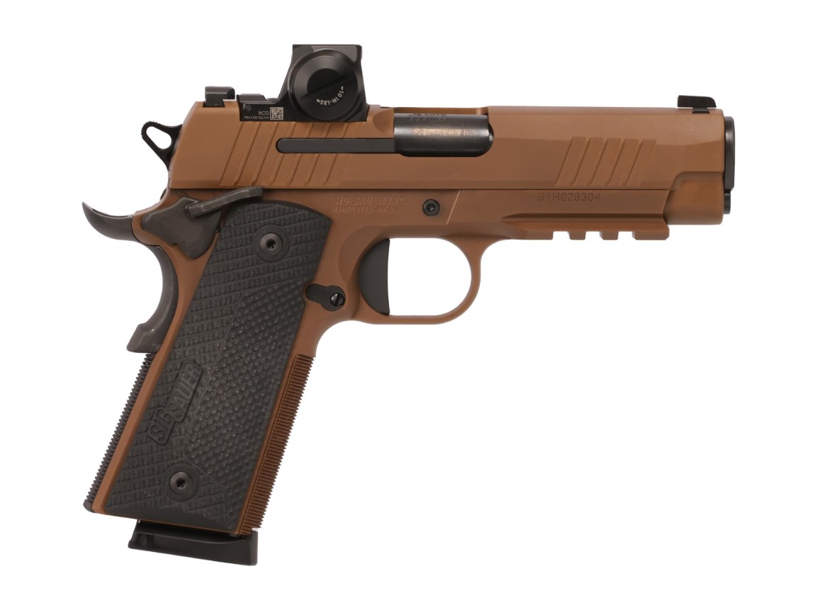 SIG SAUER 1911X CARRY 45ACP COY/BLK RX
