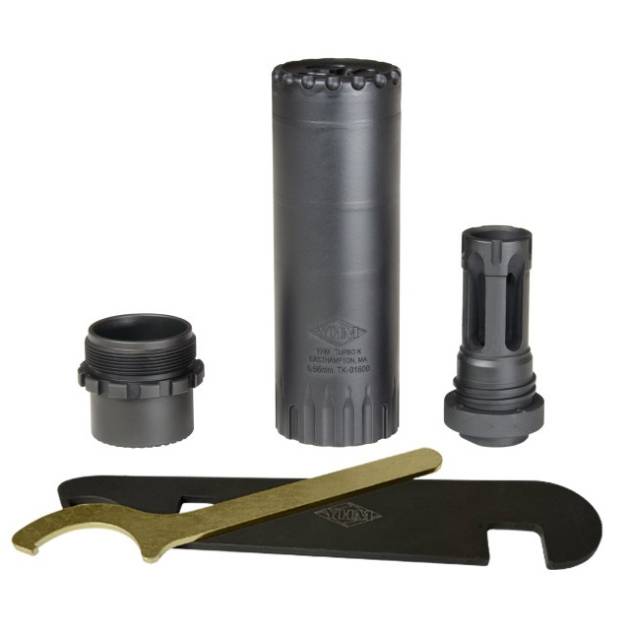 Yankee Hill Machine Turbo K-RB 5.56 NATO suppressor with 1/2x28 flash hider