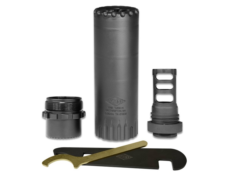 Yankee Hill Machine Turbo K-RB 5.56 NATO suppressor with quick-detach muzzle brake
